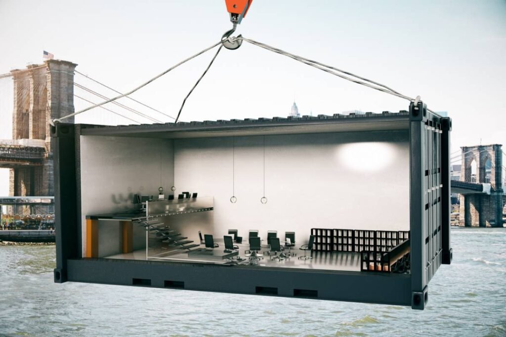 Container aménagé pour entreprise : une solution modulaire et durable