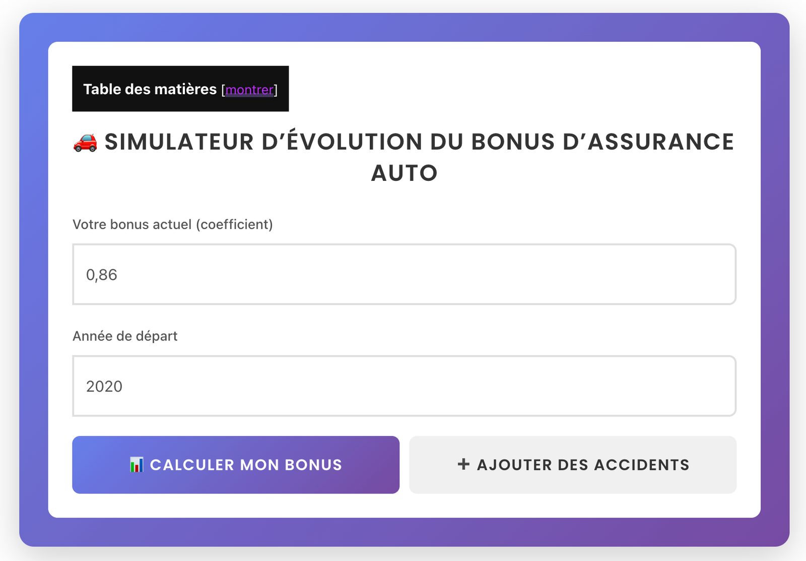 simulateur bonus code-de-lassurance.com