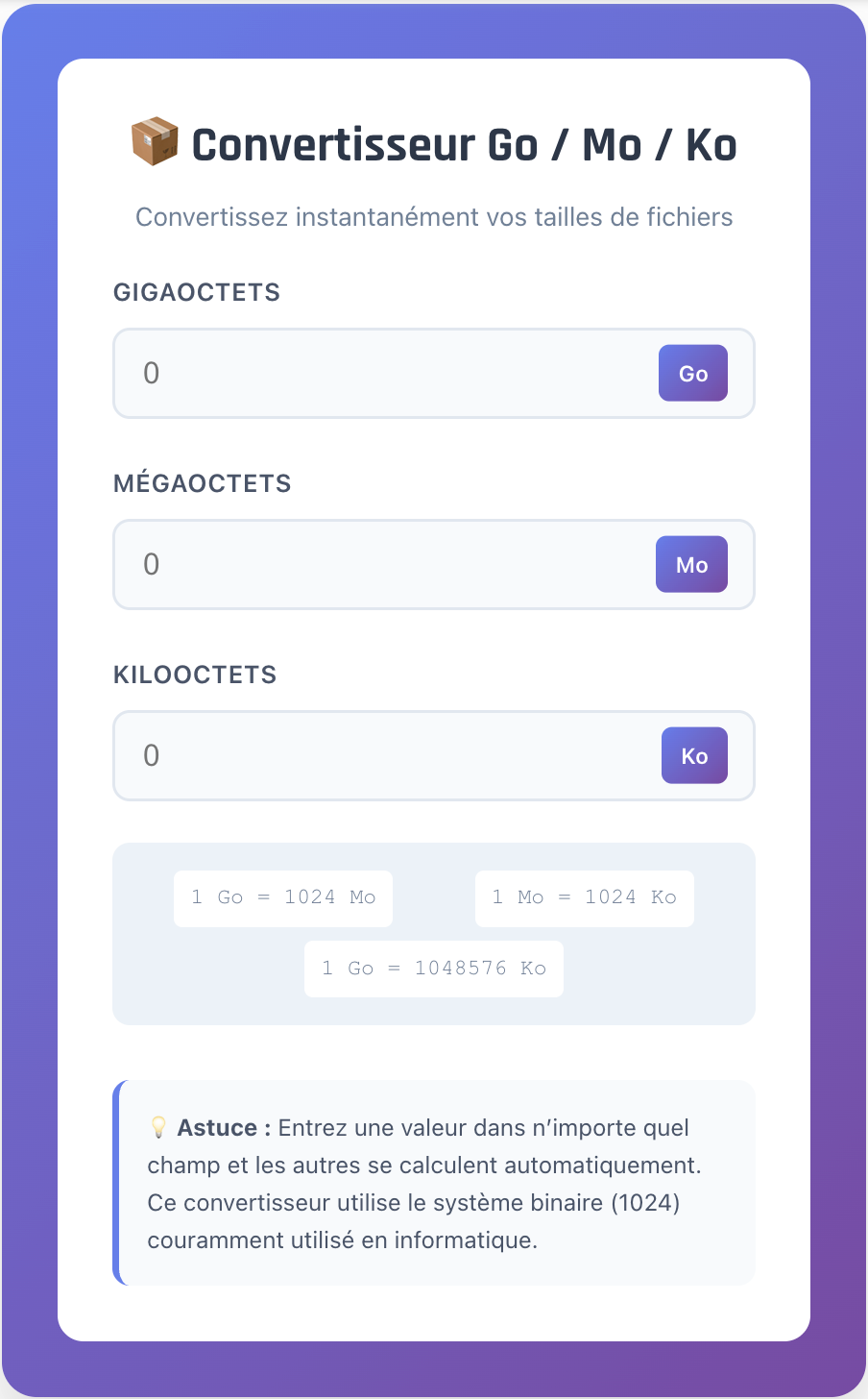 convertisseur octet analytics-facile.com