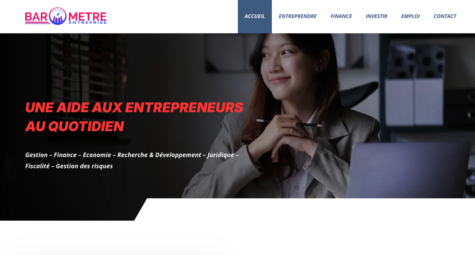 Barometre-entreprendre.fr