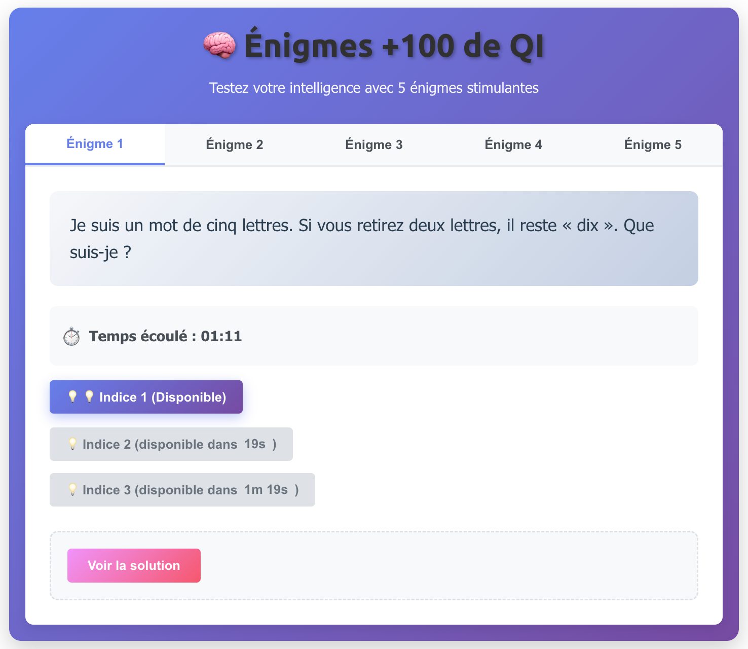 test qi en ligne grilles-sudoku.net​